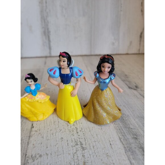 Snowwhite princess dopey dwarf play set variety glitter - Picture 4 of 7